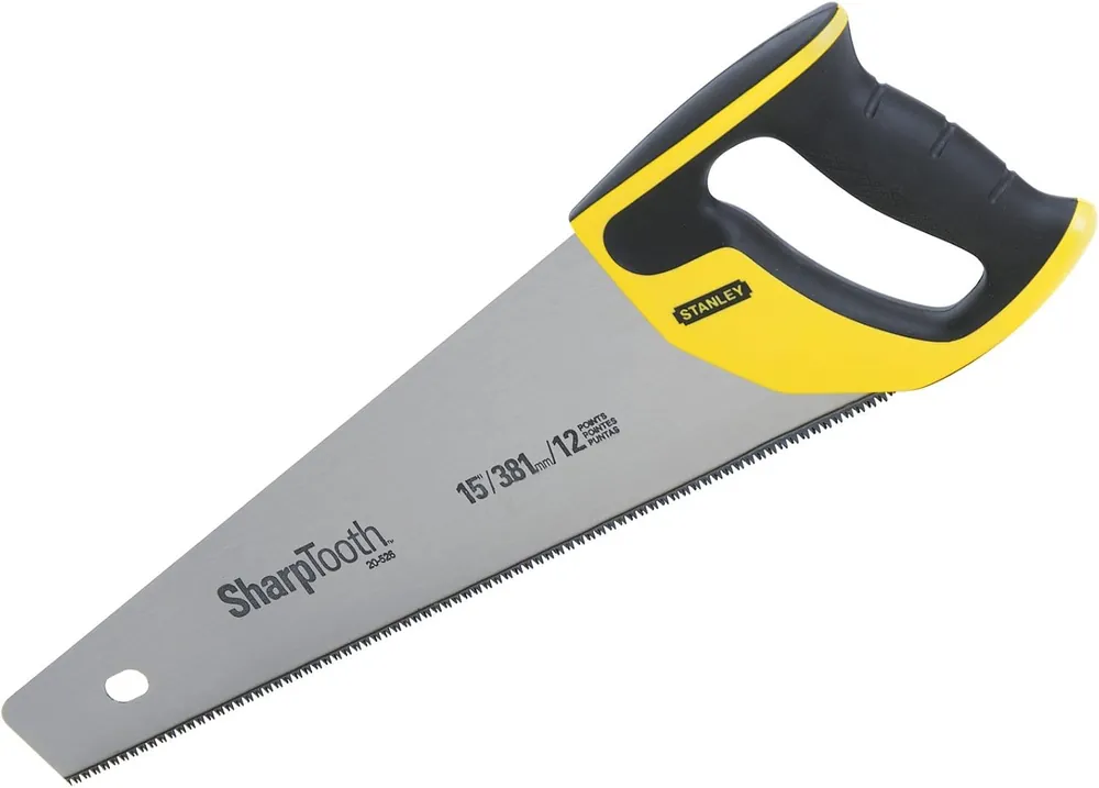 Stanley 20-526 Fine Finish Saw W Cushion Grip 15 inches