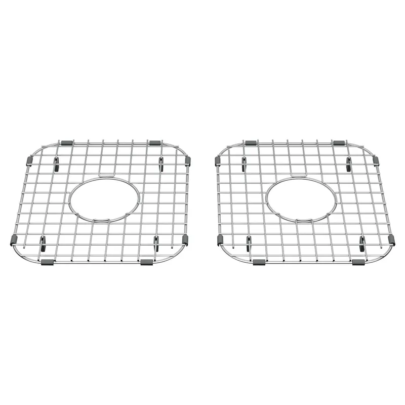 American Standard 8419000 Delancey Stainless Steel Basin Racks Pack of 2