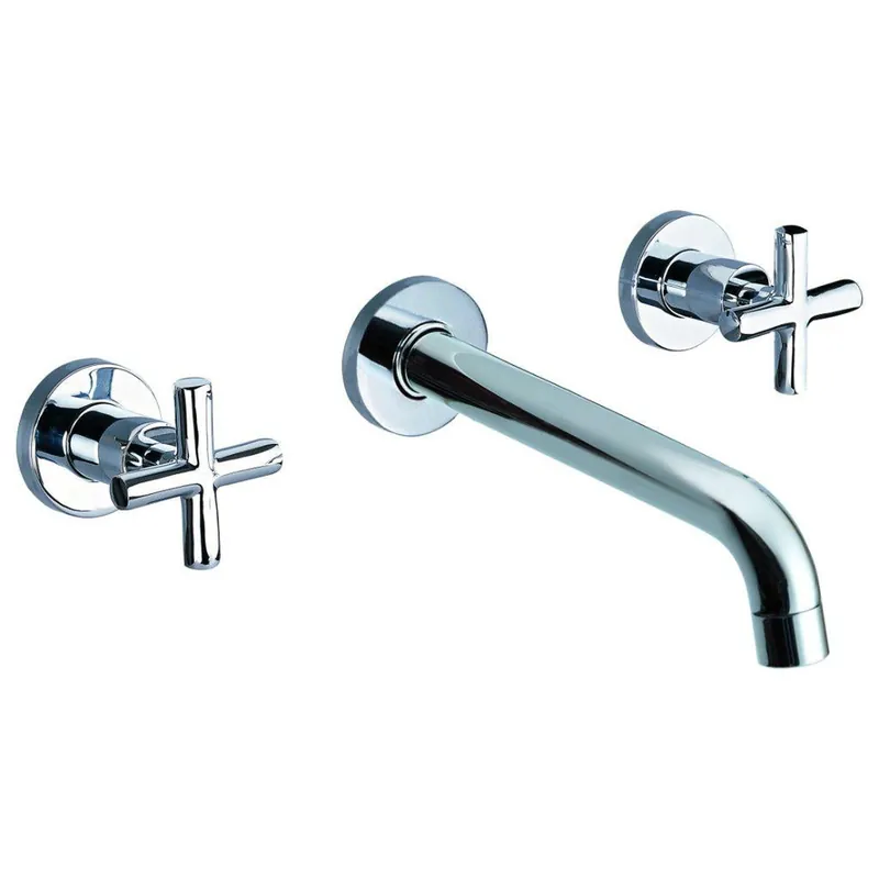 ALFI AB1035-PC Polished Chrome Widespread Wall-Mounted Faucet