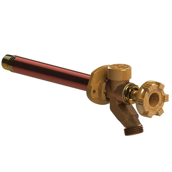 Woods 17PX-8-MH Woodford Model 17 1/2 in. PEX Anti-Siphon Brass Freezeless Wall Faucet