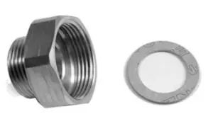 Rehau 250226 pro-balance air vent/boiler drain combination set 1 in