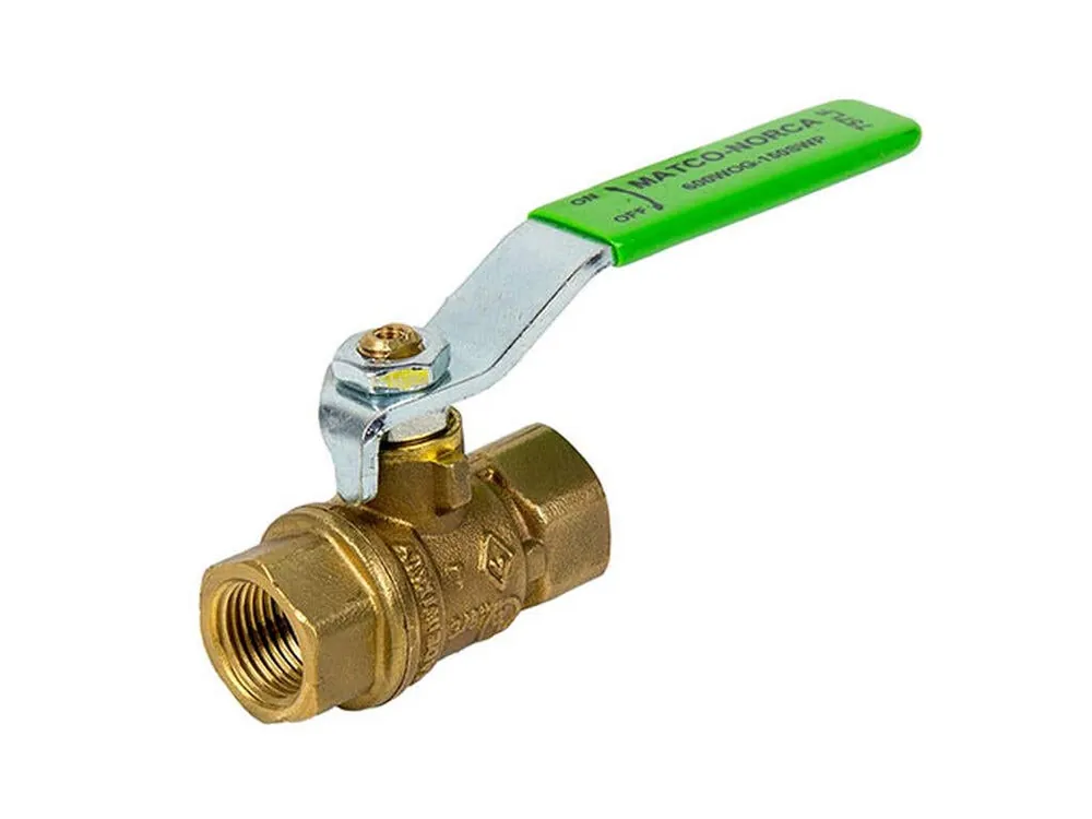Matco-Norca 757T06LF Ball Valve Lead Free 1-1/4 in 600 psi WOG
