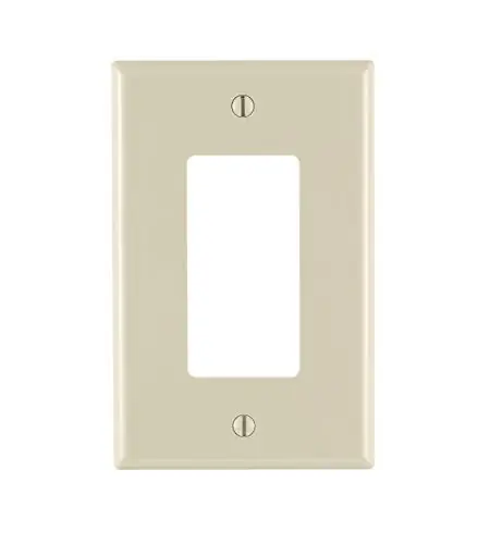 Leviton M56-0PJ26-0TM PJ26-TM Decora/GFCI Wallplate 1-Gang 10-Pack
