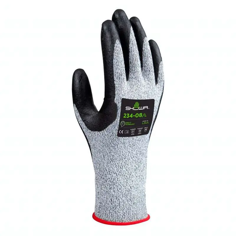 SHOWA 234XL-09 Cut Resistant HPPE Gloves Extra Large