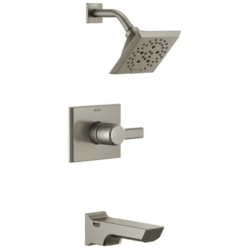 Delta T14499-SS-PR Pivotal Monitor 14 Series H2Okinetic Tub and Shower Trim