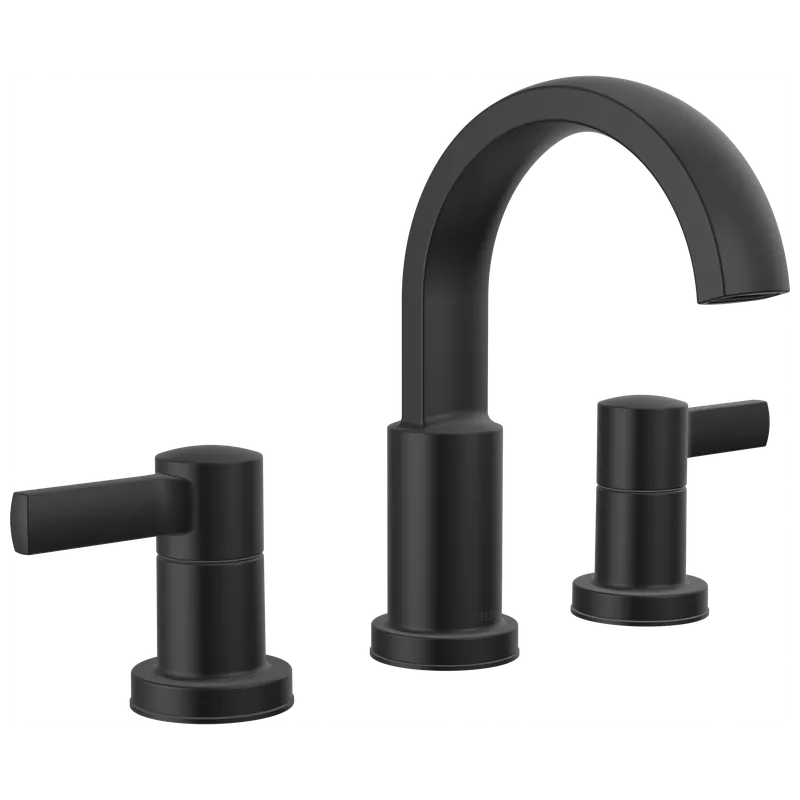 Delta 35855LF-BL Albion Two Handle Widespread Bathroom Faucet 1.2 GPM