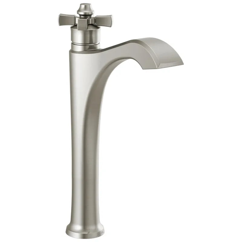 Delta 757-SS-DST Dorval Single Handle Vessel Bathroom Faucet