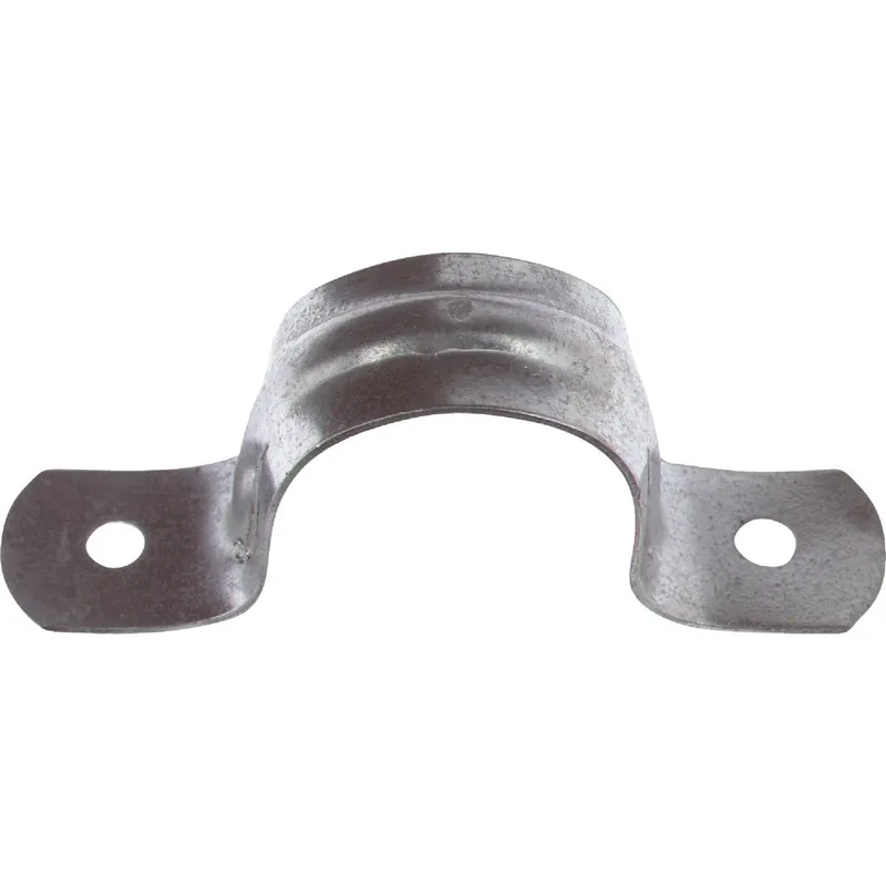 Halex 26122 3/4 In. Snap-On Rigid/Intermediate Grade 2-Hole Conduit Strap (10-Pack)