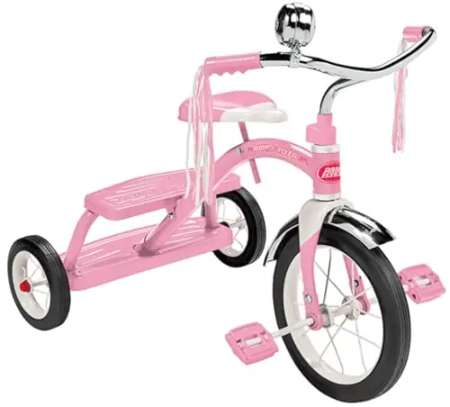 Radio Flyer 33P Classic Pink Dual Deck Tricycle
