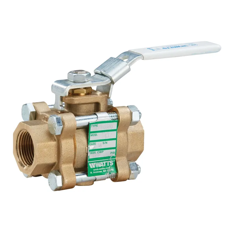 WATTS W-0123227 Lead Free Full Port Ball Valve 3/4 inches