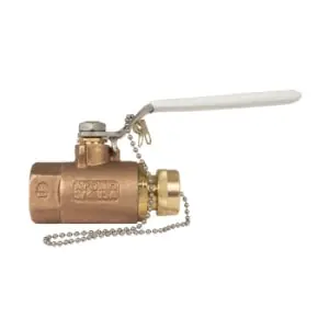 Conbraco 70LF-105-HC Ball Valve 1 NPT X 3/4 Hose