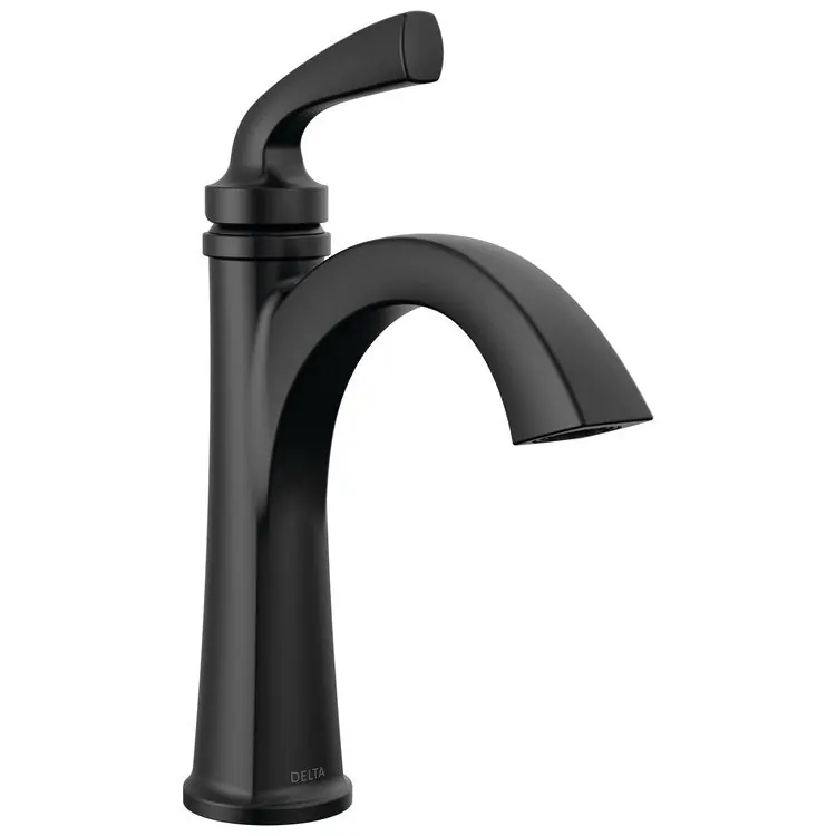 Delta 15864LF-BL Lavatory Faucet Geist 1 Lever ADA WaterSense 1.2 Gallons per Minute