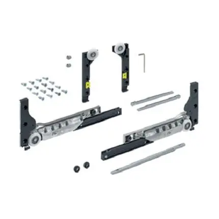Grant 9156338 sliding door hardware for overlay doors up to 66 lbs.