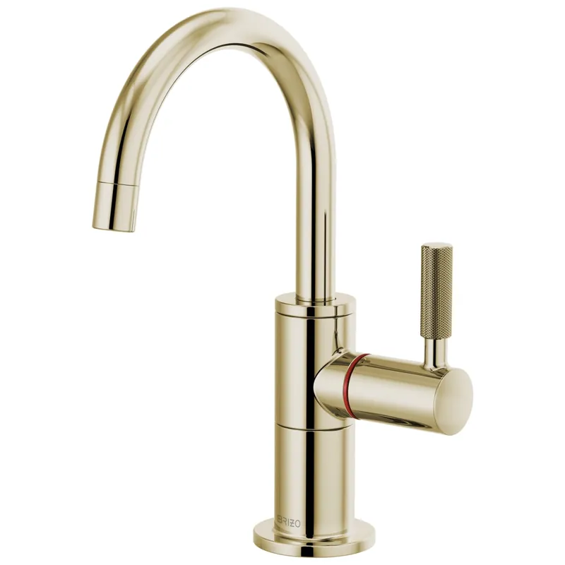 Brizo 61343LF-H-PN Litze Polished Nickel Hot Only Water Dispenser