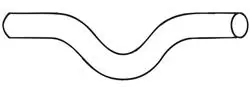 MARS 73131 PVC (Schedule 40) R-Trap, 3/4