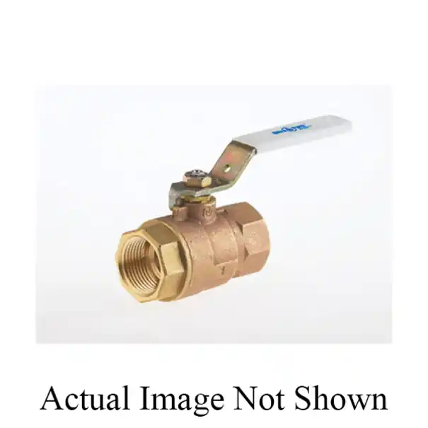 Milwaukee Valve UPBA40011/4IN Ultra Pure 2-Piece Ball Valve With Handle 1-1/4 in Nominal