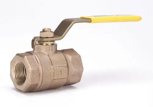 MILWAUKEE VALVE BA400S3/4IN BA-400 2-Piece Ball Valve 3/4 in