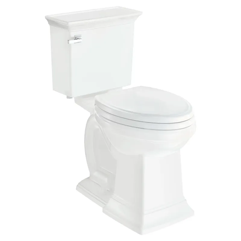 American Standard 2917228 Town Square S Two-Piece 1.28 gpf Chair Height Elongated Toilet