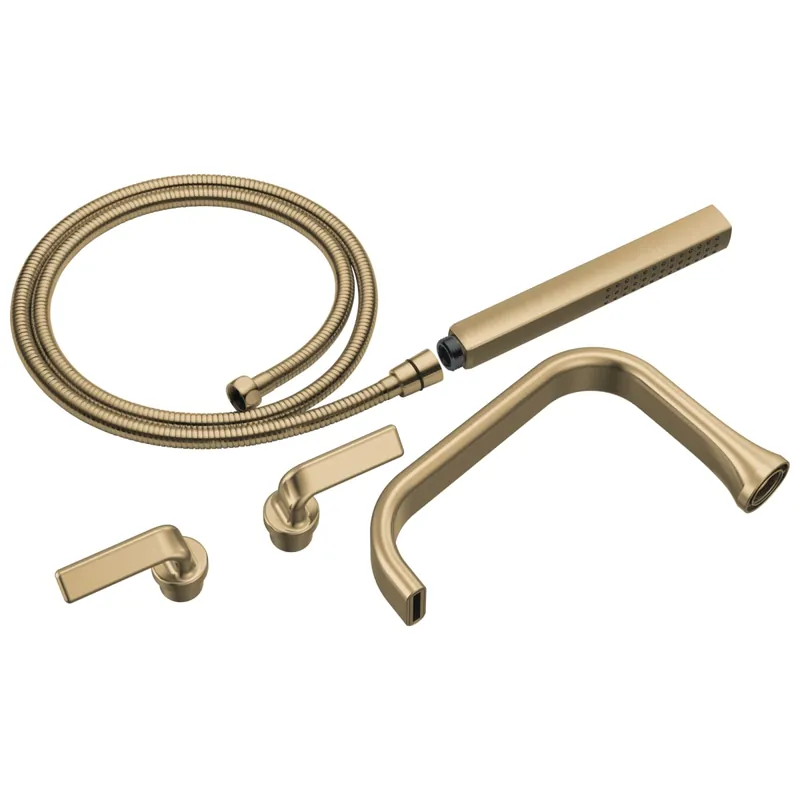 Brizo T70367-GL Allaria Two Handle Lever Floor Mount Filler