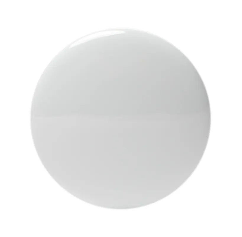 ALFI AB8055-W Ceramic Mushroom Top Pop Up Drain for Sinks without Overflow