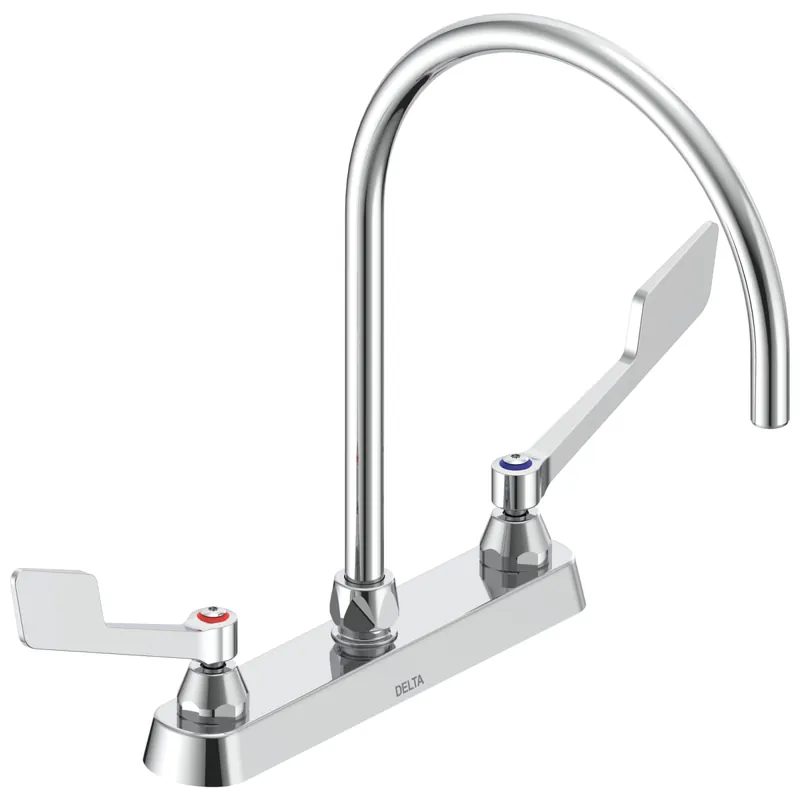 Delta 26C3975-R7 Commercial 26C3 Two Handle Deckmount Faucet