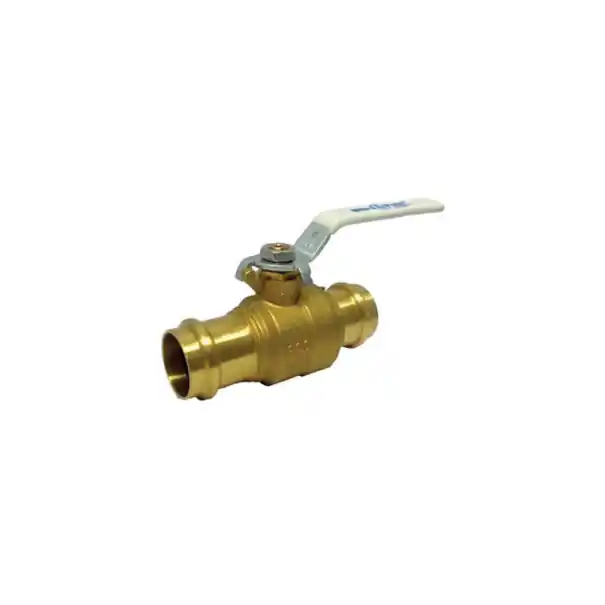 Milwaukee Valve UPBA4801/2IN Ultra Pure 2-Piece Ball Valve 1/2 in