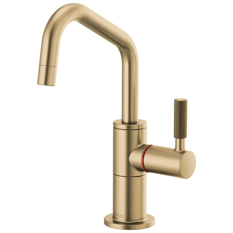 Brizo 61363LF-H-GL Litze Luxe Gold Hot Only Water Dispenser