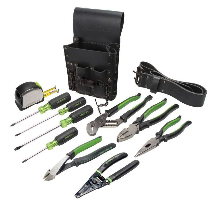 Greenlee 0159-13 Electrician's Tool Kit Standard 12-Piece