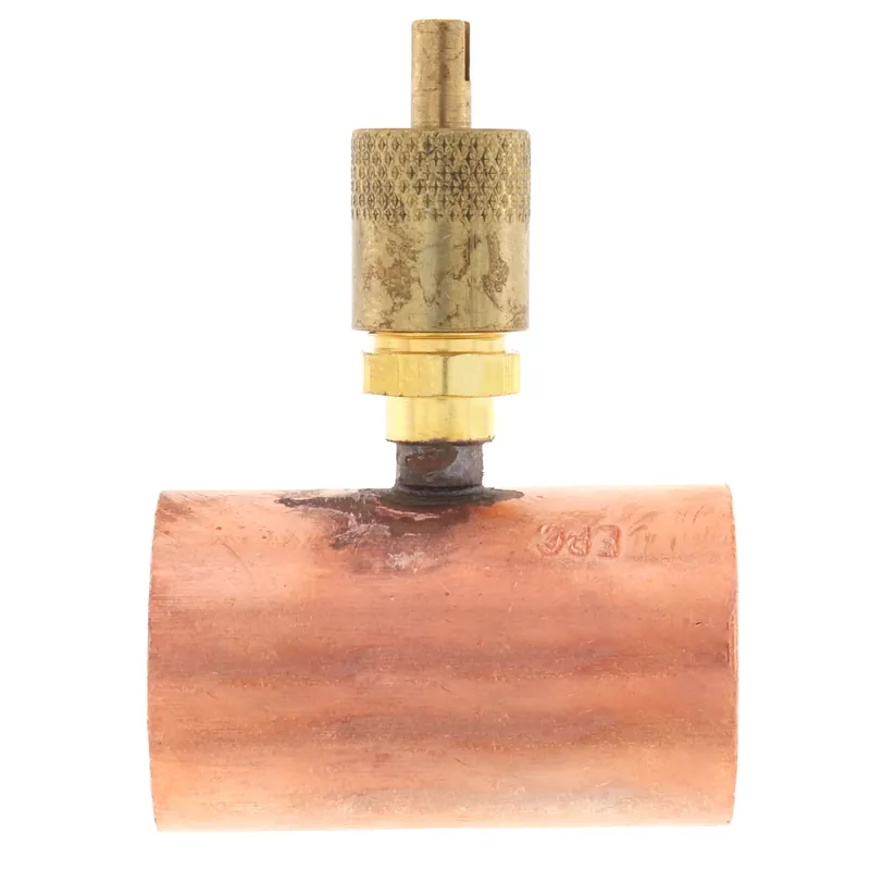 C&D Valve CD8478/2 Access Tee 7/8 Inch x 7/8 Inch x 1/4 Inch (2 per Pack)