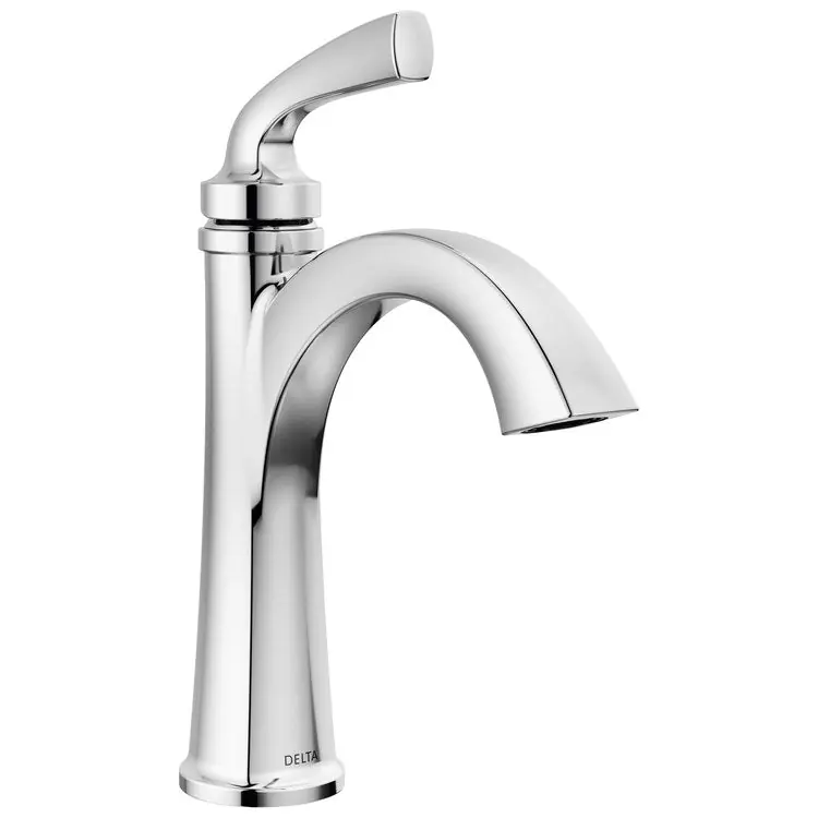 Delta 15864LF Lavatory Faucet Geist 1 Lever ADA WaterSense Chrome 1.2 Gallons per Minute