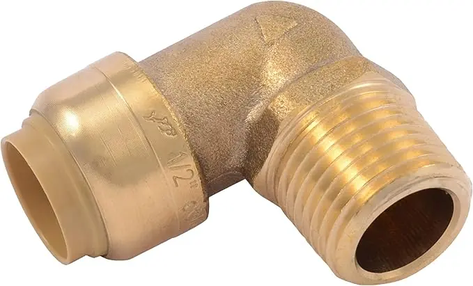 SHARK UR280 Shark UR280 Adapter 1/2 Inch x 1/2 Inch 90 Degree Male Adapter Elbow