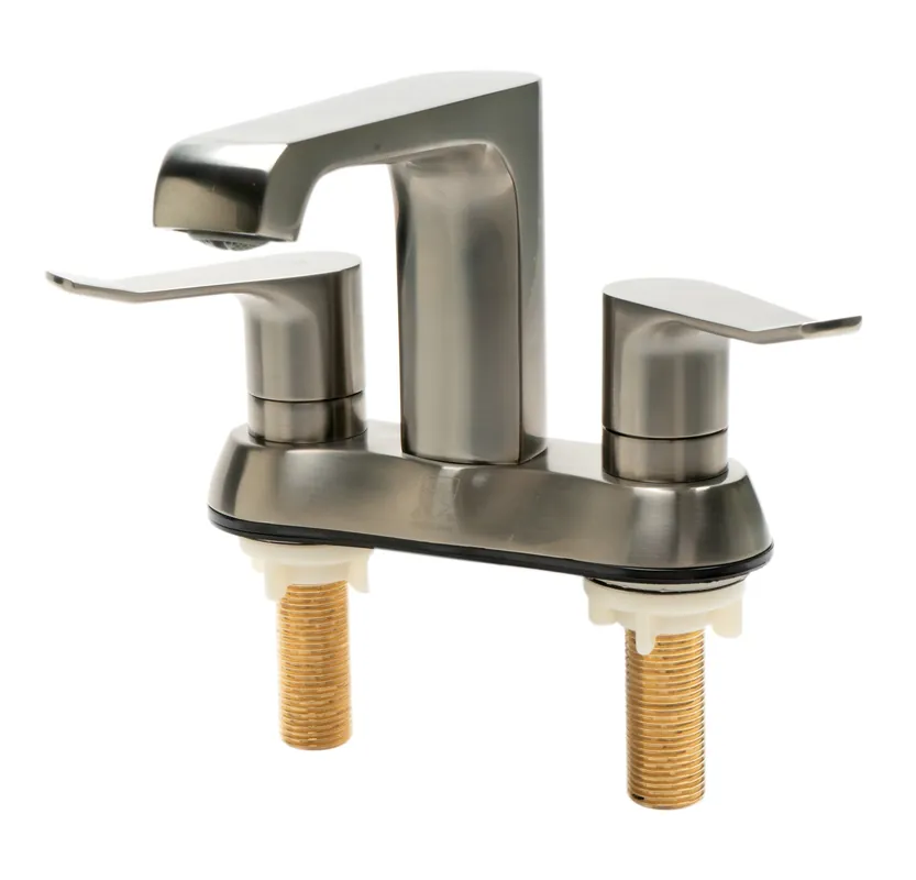 ALFI AB1493-BN Brand Two-Handle 4 in. Centerset Bathroom Faucet