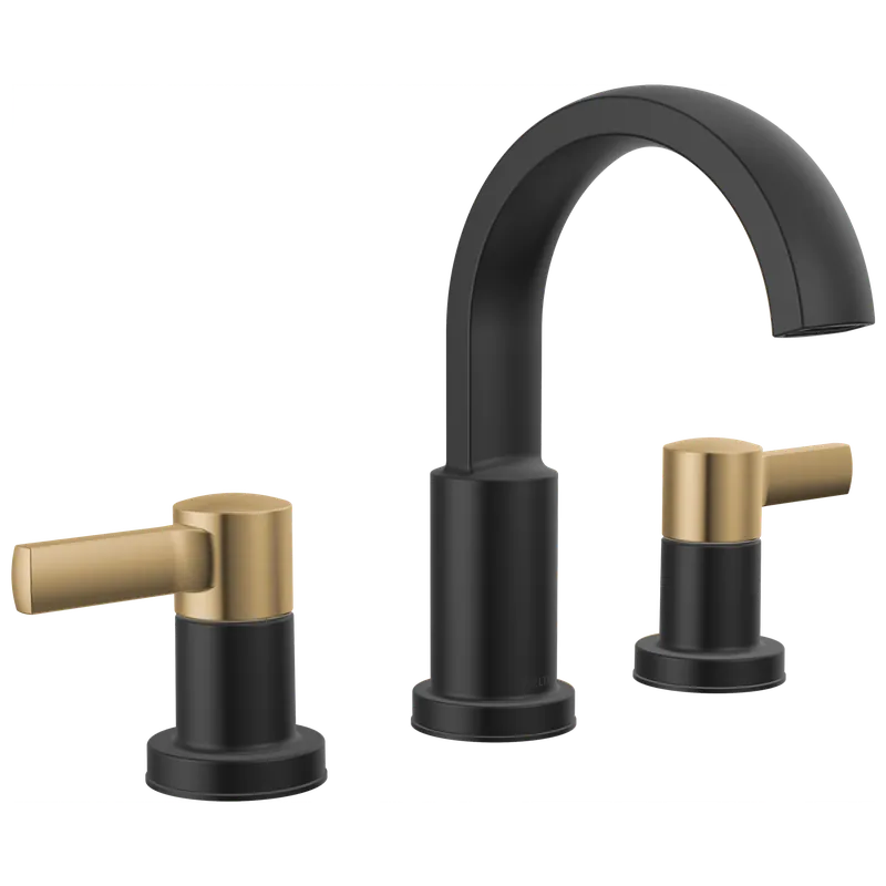 DELTA 35855LF-GZ Albion Two Handle Widespread Bathroom Faucet