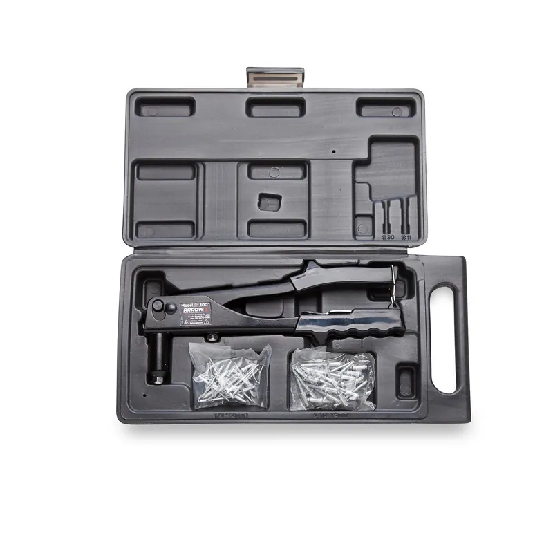 Arrow RL100K Rivet Tool Kit Manual Riveter Set
