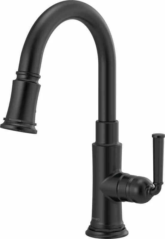 Brizo 63974LF-BL Rook Single-Handle Pull-down Prep Faucet 1.8 GPM
