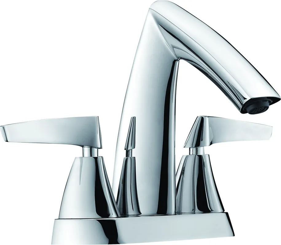 ALFI AB1003-PC Two-Handle 4 Feet Centerset Bathroom Faucet 1.2 GPM
