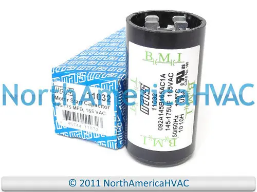 MARS 11032 MARS Motor Start Capacitor 11032 145-175 MFD 165V