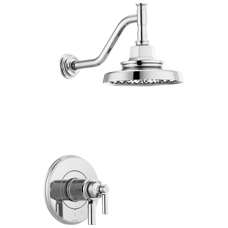 Delta T60276-PC Brizo Invari Thermostatic Shower Only Trim