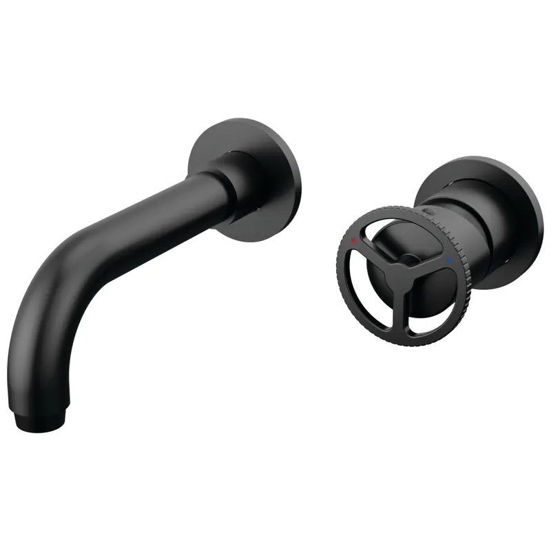 Delta T3558LF-BLWL Lavatory Faucet Wall Mount 4-8 Inch Spread WaterSense