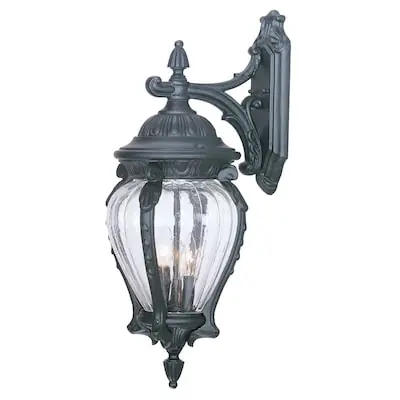 ACCLAIM 7006BK Nottingham 3-Light 26-in H Outdoor Wall Light