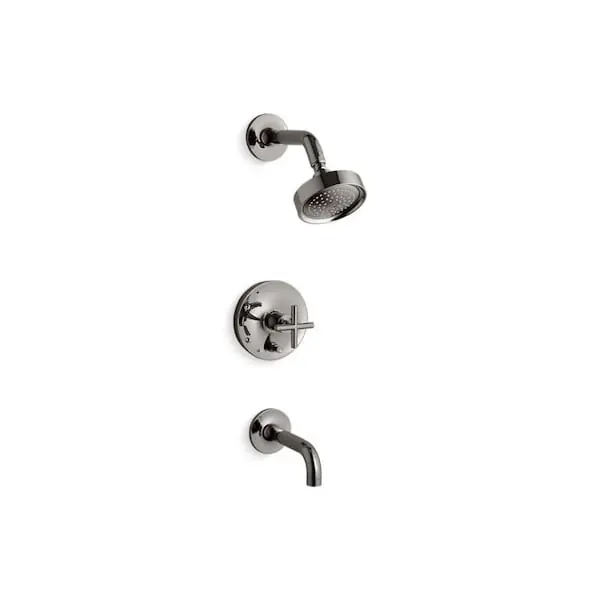 Kohler T14421-3-TT Purist R/T B&S Trm/Crs Hdls, 90-Deg Spt