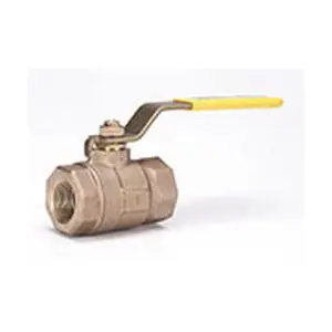 Milwaukee Valve BA400S11/4IN BA-400S A 114 2-Piece Ball Valve With Handle 1-1/4 in Nominal