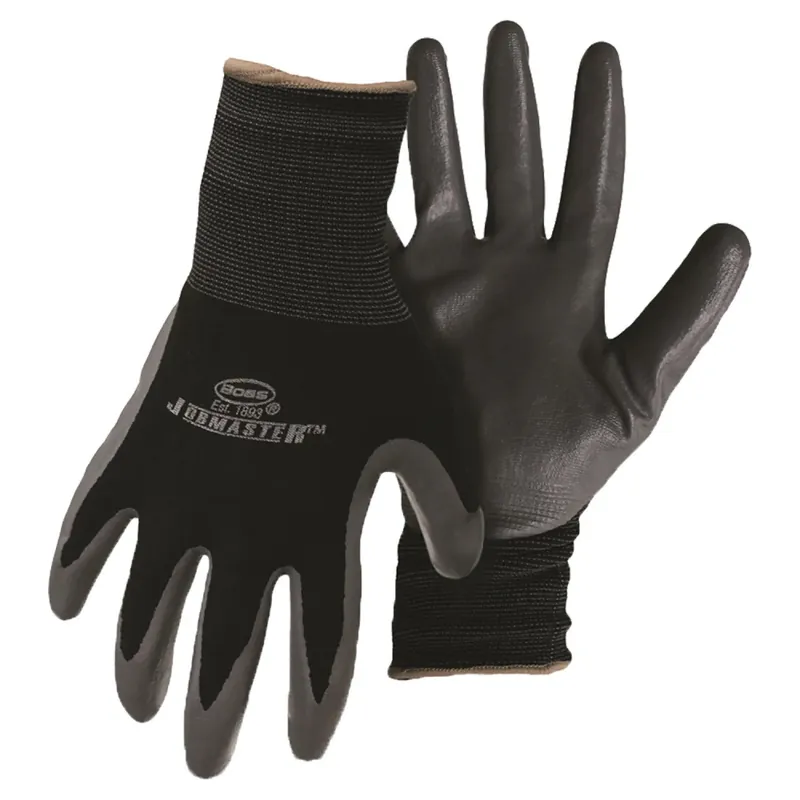 BOSS PRODUCTS 8442L Jobmaster Glove Men's Large Nitrile Coated Palm