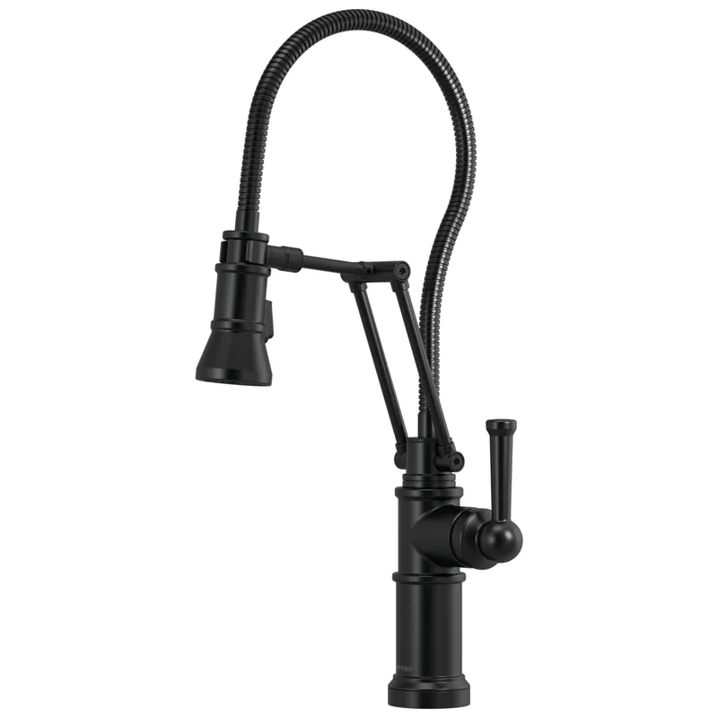 Brizo 63125LF-BL Artesso Articulating Faucet With Finished Hose
