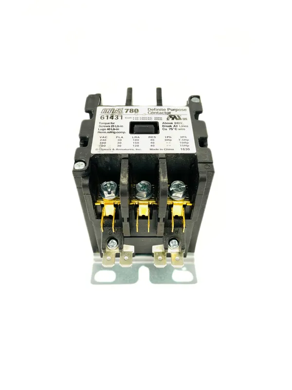 DIVERSITECH 61431 Definite Purpose Contactor 30 Amp 120V