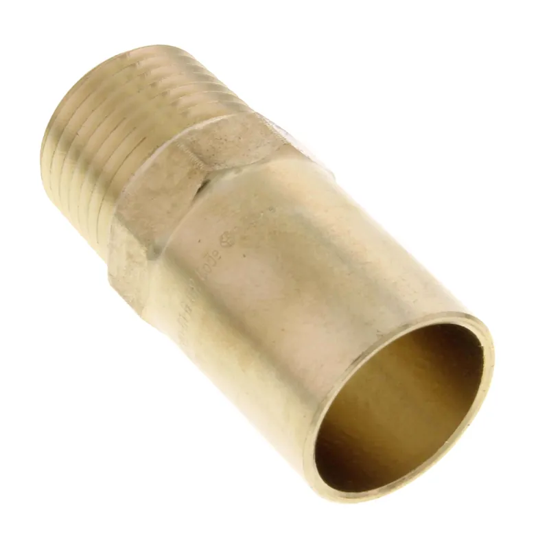 Viega 79390 ProPress Zero Lead Bronze Adapter with Male 3/4-Inch by 1/2-Inch FTG x Male NPT