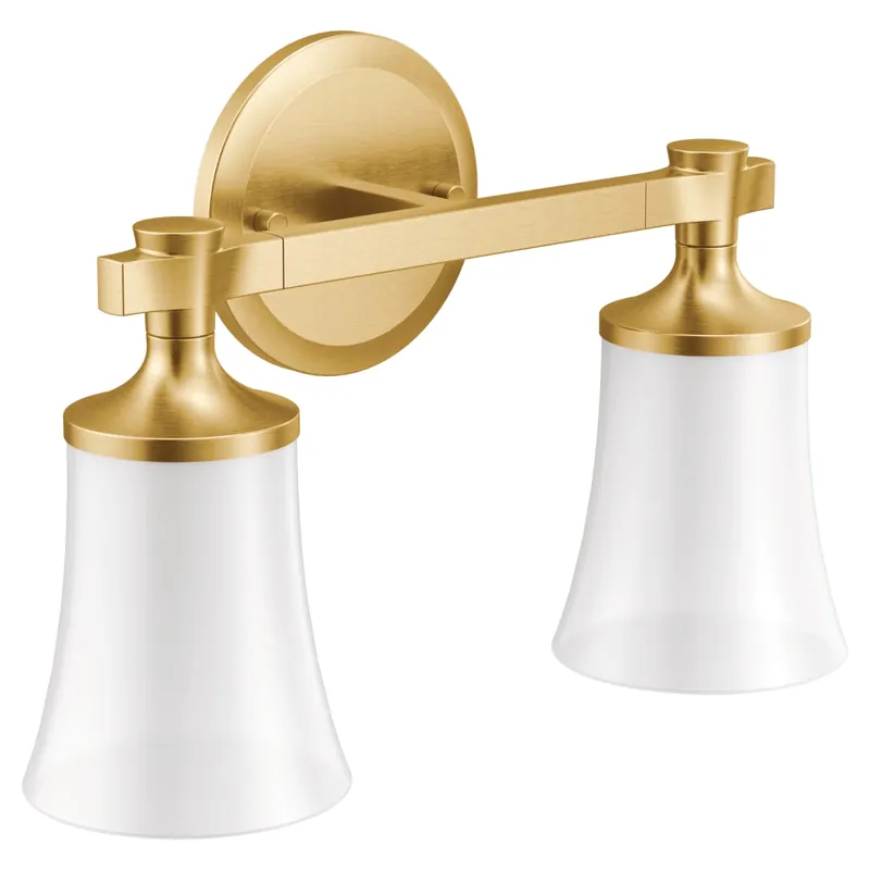 Moen YB0362BG Flara 100W 2-Light Vanity Fixture