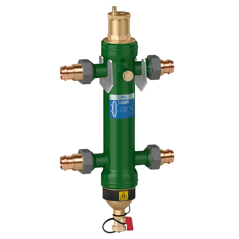 Caleffi 549598A SEP4 4-in-1 Hydraulic Separator 1-1/2 inches