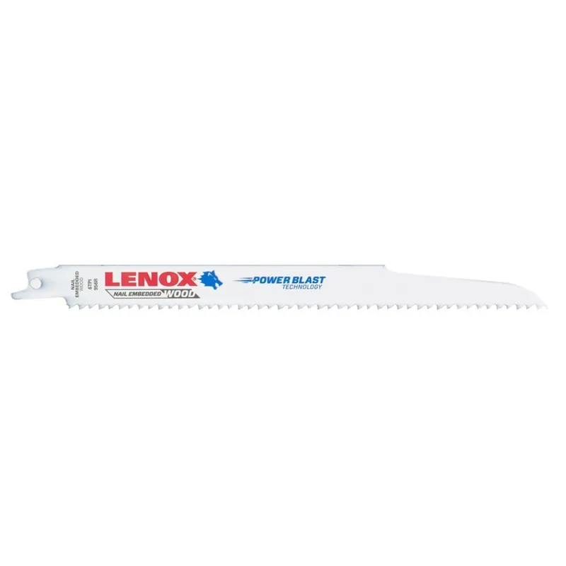 LENOX 20558B956R Bi-Metal Reciprocating Saw Blade 6 TPI (25 PK)