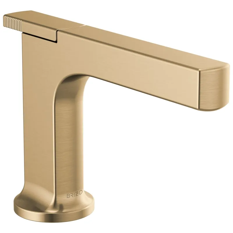 Brizo 65006LF-GL Kintsu Single Handle Monoblock Bathroom Sink Faucet